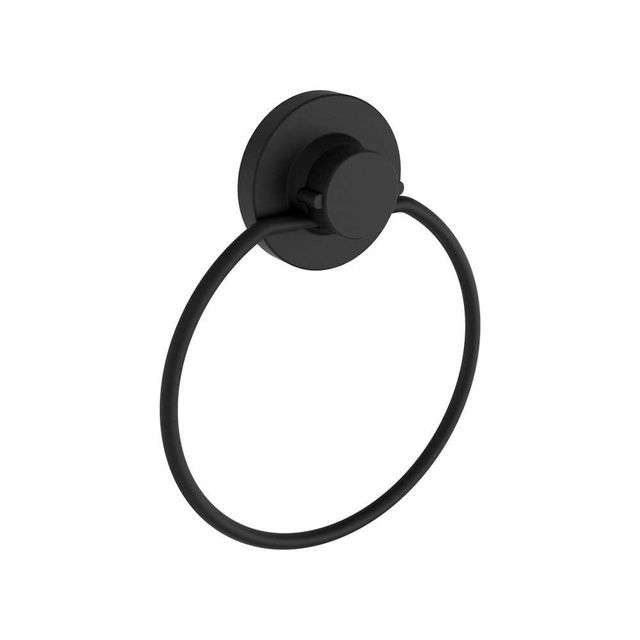 Naleon Instaloc Towel Ring Black