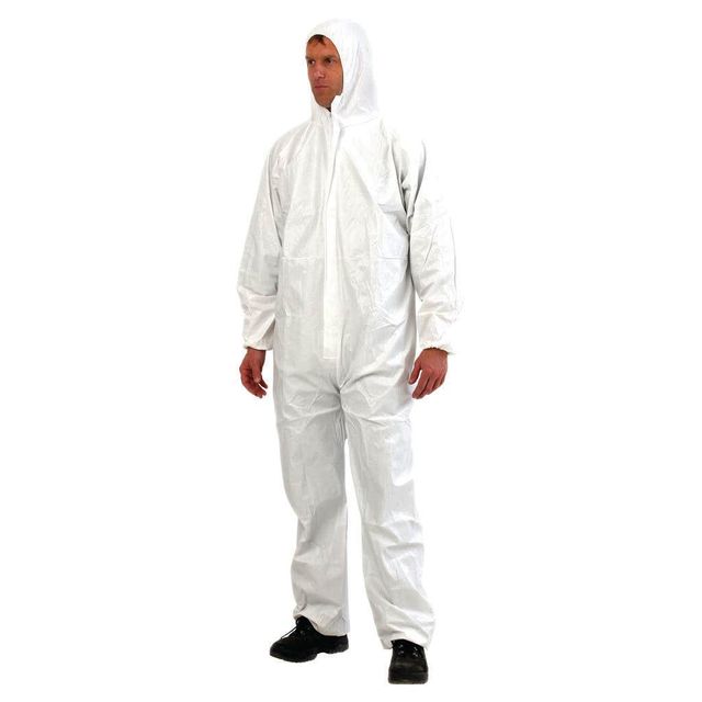 PROVEK Coveralls Disposable White XL
