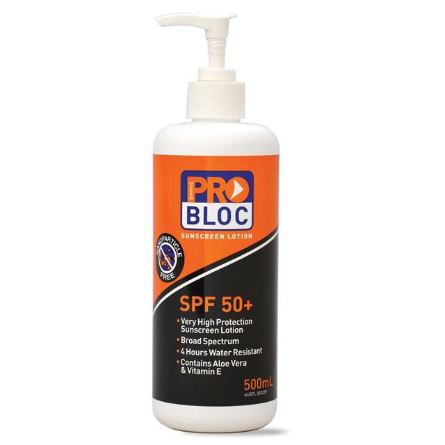 Prochoice 500Ml Spf50+ Pro Bloc Pump Bottle Sunscreen