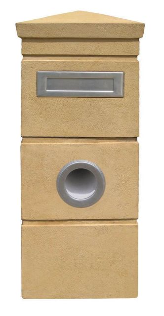 Outdoor Inspirations Rockbank Letterbox Sand