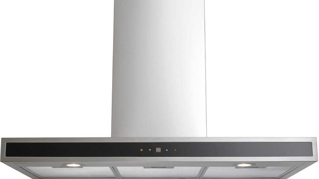 Technika Touch Control Canopy Rangehood Black Trim 900mm