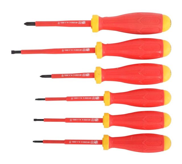 Crescent Soft Grip Screwdriver Set 1000V - 6 Piece