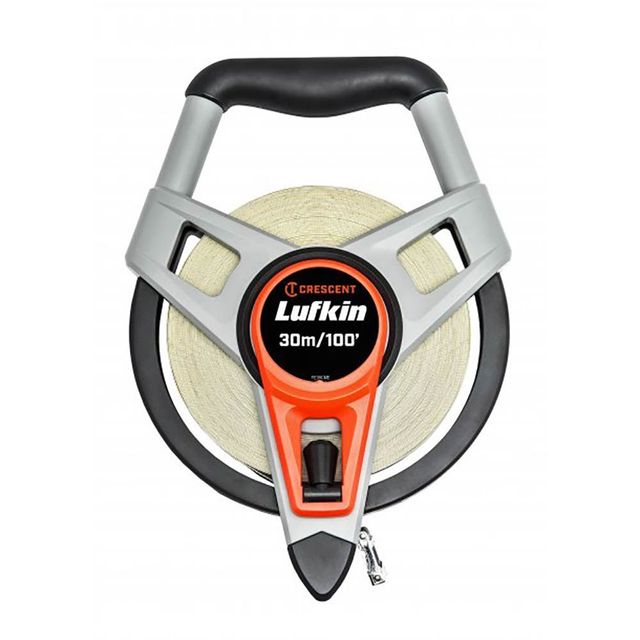 Lufkin 30M X 13mm Fibre Glass Open Reel Tape Measure 30M