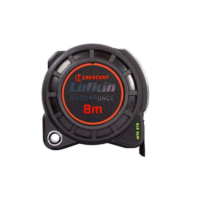 Crescent Lufkin Tape Measure 8m x 30mm Nite Eye