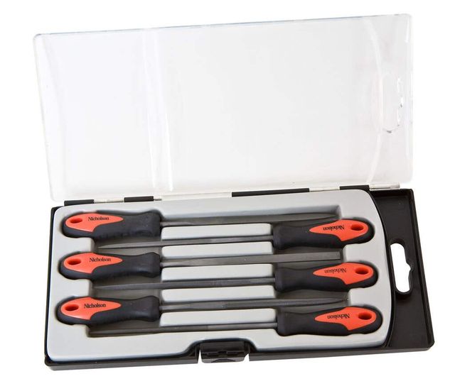 Crescent Nicholson Precision File Set - 6 Piece