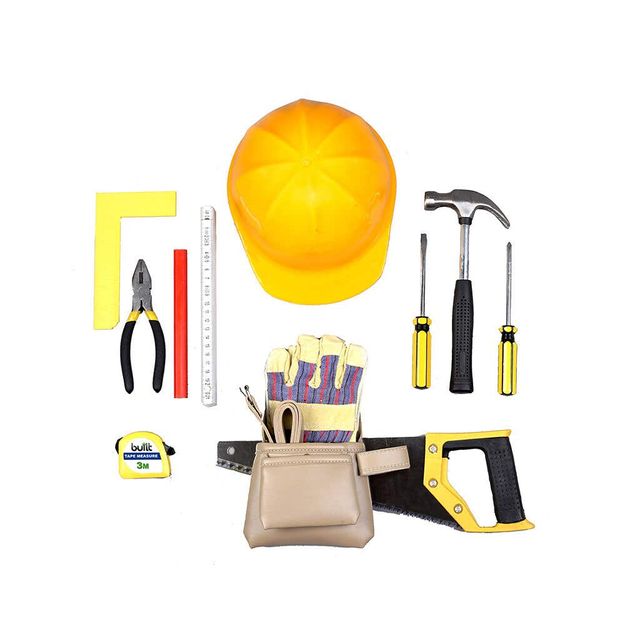 Built Big Kids Tool Kit - 12 Piece