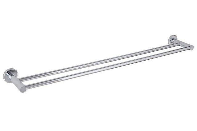 Interbath 780mm Twin Towel Rail Chrome