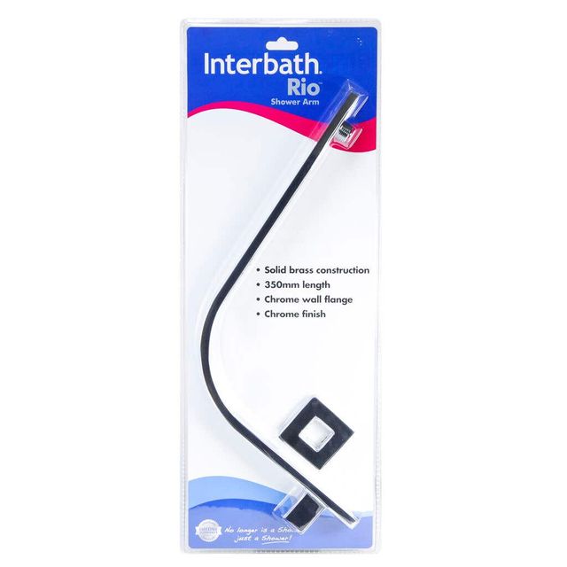 Interbath Rio® Curved Shower Arm