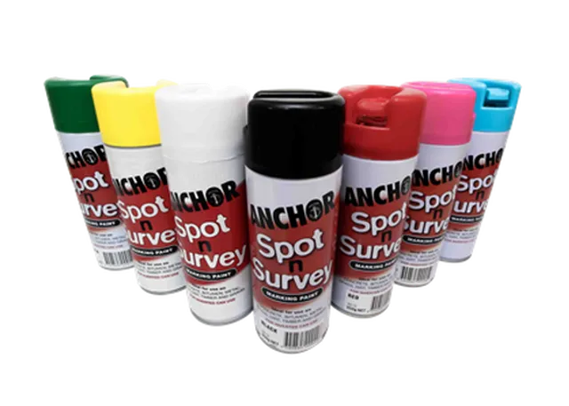 Anchor Spot & Survey White Spray Paint 350g
