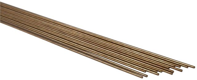Weldclass Brazing Rod Silver 15% Bare 2.4mm - 5 Pack