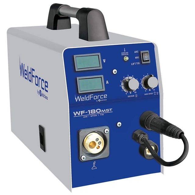 WeldForce WF-180MST 180A MIG, Stick & TIG Welder