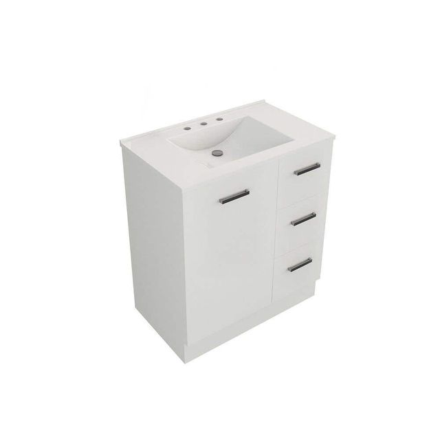 Cartia Cazz 3 Taphole Vanity 750mm