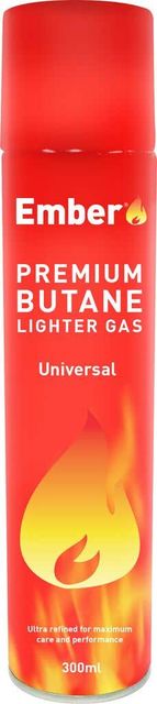 Ember Butane Lighter Gas Refill 300ml