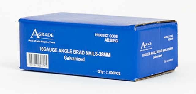 15-38MM ANGLE BRADS [2000] - AB38EG