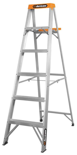Hurricane™ 1.8m Single Sided Ladder with Tool Tray 120kg Domestic