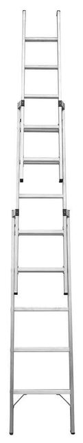 Hurricane™ 1.8 - 3.6m Triple Extension Ladder 100kg Domestic