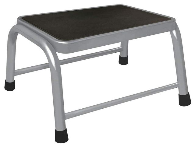 Faulkner™ 1 Step Stool Grey 100kg Domestic