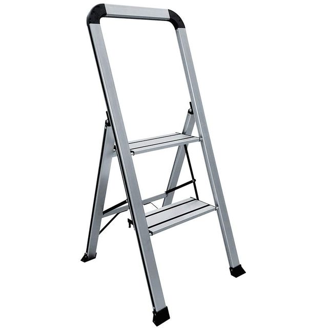 Faulkner 2 Step Euro 100kg Domestic Ladder Silver