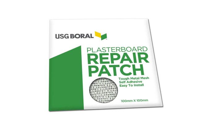 USG Boral Plasterboard Repair Patch 100mm x 100mm
