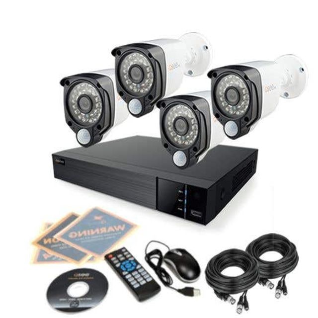 Q-See CCTV Kit with 4 PIR HD Cameras and 8 Channel DVR
