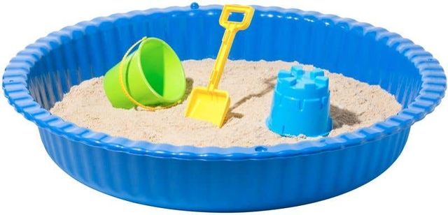 Round Plastic Sand Pit