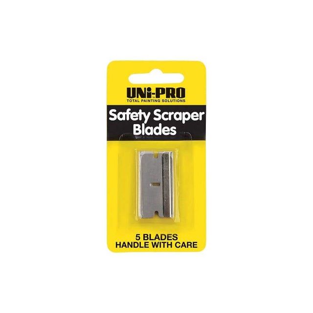 Uni-Pro Safety Scraper Blades - 5 Pack