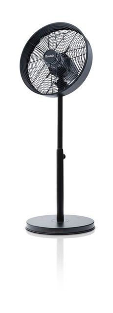 Goldair Drum Pedestal Fan Matte Black 400mm