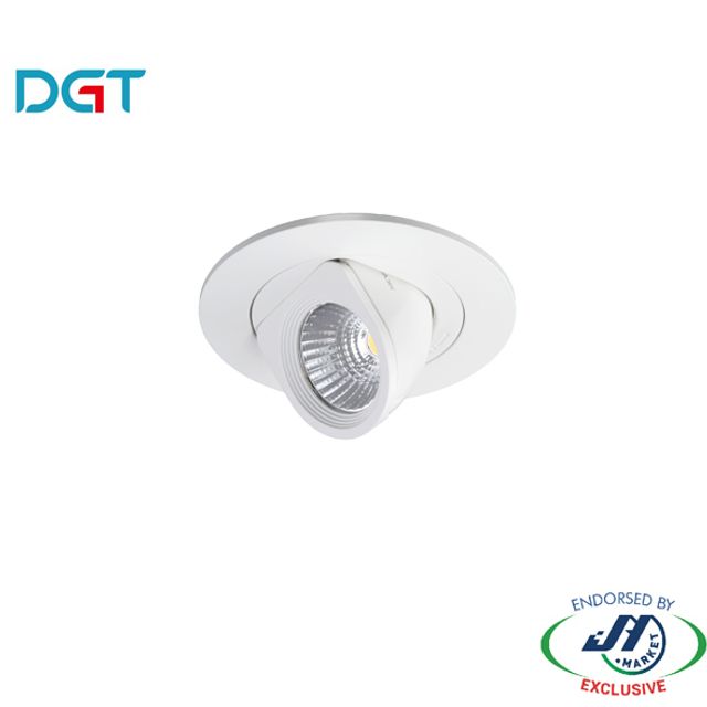 DGT 10W Non-glare 4000k Neutral White LED Spotlight