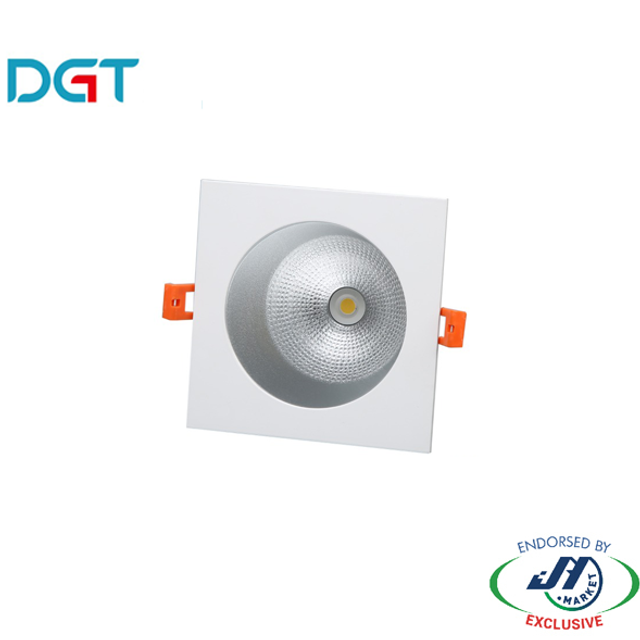 DGT 14W Alluminum Anti-glare & Flicker Free 5000k Cool White LED Downlight