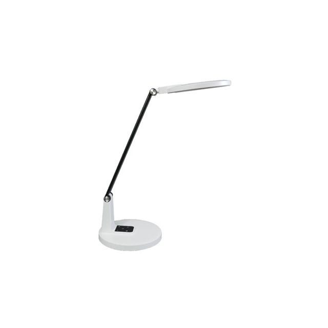 KG Round Folding 4000k Neutral White Desk Lamp in Black