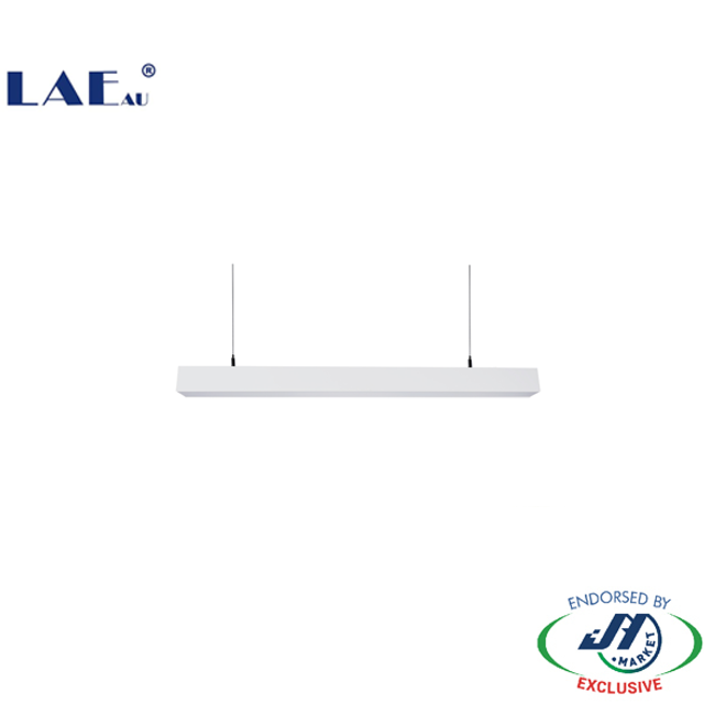 LAE 30W 4000k Neutral White Long LED Linear Light in White