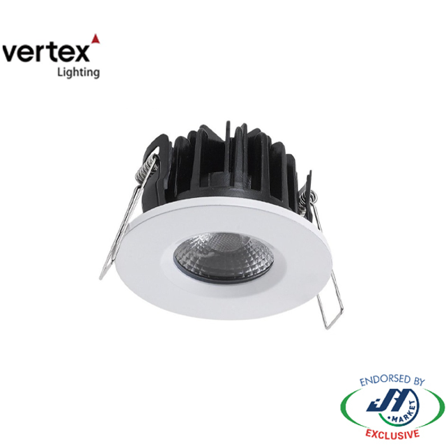 Vertex 8W 5000k Cool White LED Downlight
