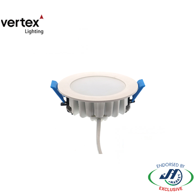 Vertex 12W 3000k Warm White Diffuser LED Downlight
