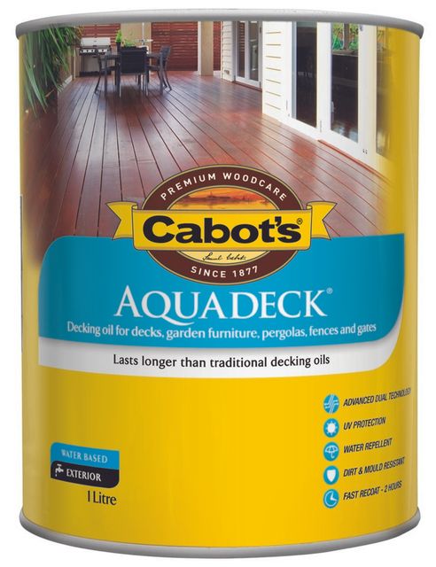 Cabot's Aquadeck Natural 1L