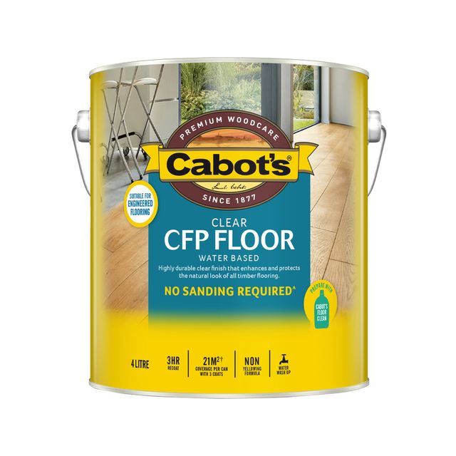 Cabot's CFP Floor Water Based Satin 1L