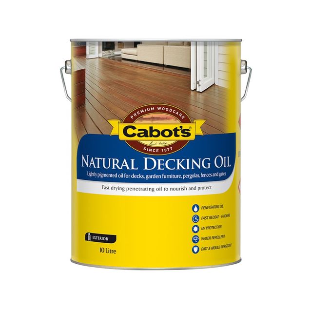 Cabot's Natural Decking Oil Cyprus/Tallowwood 1L
