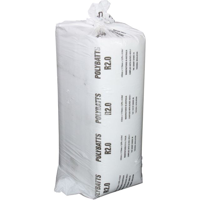 R2.0 Polyester Solutions Insulation Batts 430 x 1170mm